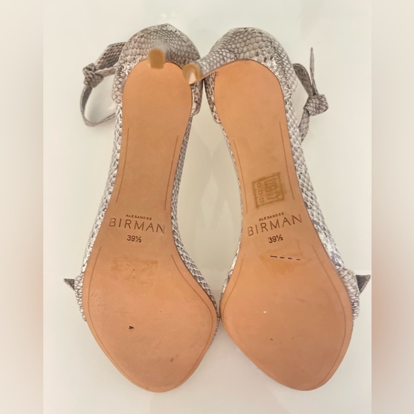 Alexandre Birman Clarita Assymetric Python Heels - Picture 6 of 10